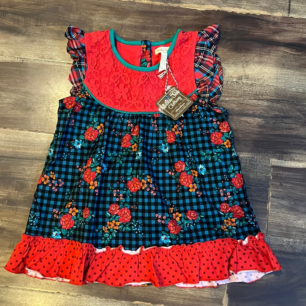 Bows of Holly Tunic by Matilda Jane